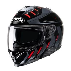 Buy ⭐ Plastic Hjc I71 Simo Helmet Black Red ????