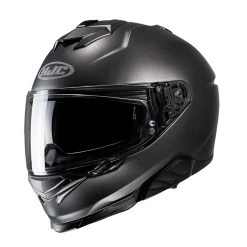 Coupon ???? Plastic Hjc I71 Helmet Titanium Matt ❤️