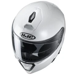 Flash Sale ⭐ Plastic Hjc I90 Modular Helmet White ???? -HJC Shop hjc i90 bianco 3