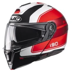 Flash Sale ???? Plastic Hjc I90 Wasco Modular Helmet Black Red ????