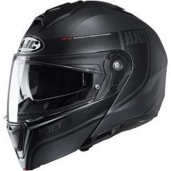 Hot Sale ???? Plastic Hjc I90 Davan Modular Helmet Black ❤️