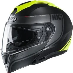Deals ???? Plastic Hjc I90 Davan Modular Helmet Black Yellow ????