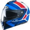 Hot Sale ???? Plastic Hjc I90 Hollen Modular Helmet Blue Red White ???? 2 Hot Sale ???? Plastic Hjc I90 Hollen Modular Helmet Blue Red White ???? -HJC Shop hjc i90hollen blurossobianco