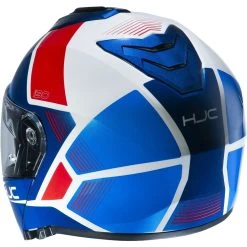 Hot Sale ???? Plastic Hjc I90 Hollen Modular Helmet Blue Red White ???? -HJC Shop hjc i90hollen blurossobianco 3