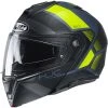 Deals ⌛ Plastic Hjc I90 Hollen Modular Helmet Black Yellow ✔️