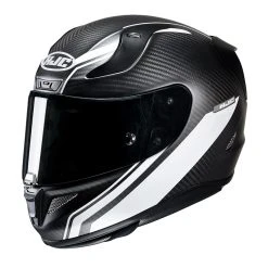 Discount ❤️ Fiber Hjc Rpha 11 Carbon Litt Helmet Black White ✨
