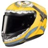 Outlet ???? Fiber Hjc Rpha 11 Otto Minions Helmet Yellow ????