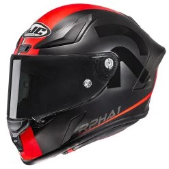 Outlet ✔️ Fiber Hjc Rpha 1 Senin Helmet Black Red ????