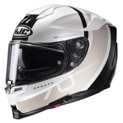 Best Sale ⌛ Fiber Hjc Rpha 70 Paika Helmet Grey Black ????