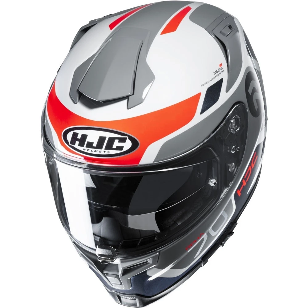 Promo ???? Fiber Hjc Rpha 70 Shuky Helmet Grey Blue Red ???? 4 Promo ???? Fiber Hjc Rpha 70 Shuky Helmet Grey Blue Red ???? - Image 2