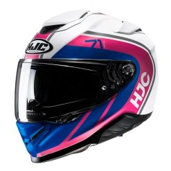 Budget ???? Fiber Hjc Rpha 71 Mapos Helmet Pink Blue ????