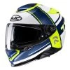 Cheap ❤️ Fiber Hjc Rpha 71 Zecha Helmet Blue Yellow ???? -HJC Shop hjc rpha71 zecha blu