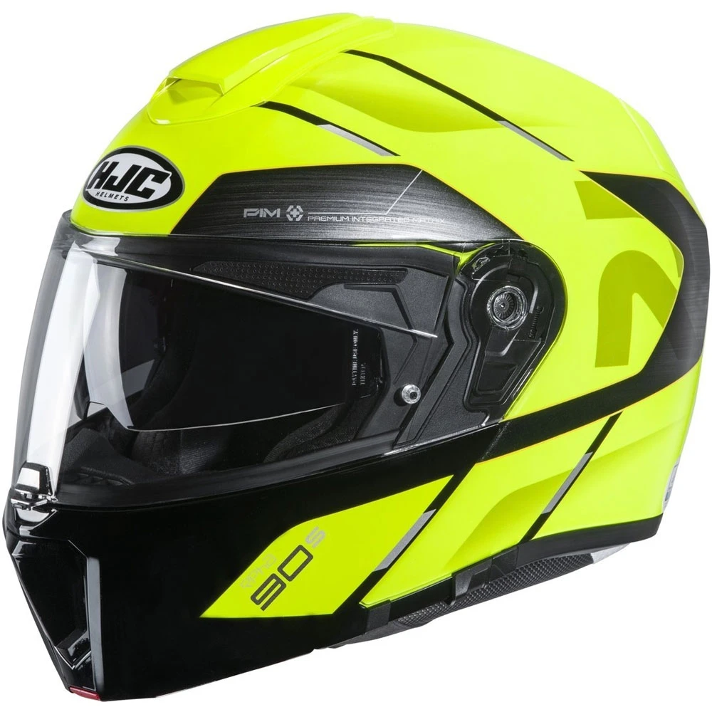 Cheap ⭐ Fiber Hjc Rpha 90s Bekavo Modular Helmet Black Yellow ???? 3 Cheap ⭐ Fiber Hjc Rpha 90s Bekavo Modular Helmet Black Yellow ????
