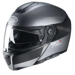 Budget ???? Fiber Hjc Rpha 90s Carbon Luve Modular Helmet Grey ????