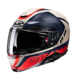 Best Pirce ???? Fiber Hjc Rpha 91 Rafino Helmet Red Blue ????