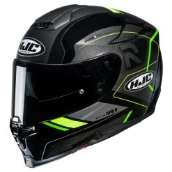 Best reviews of ???? Fiber Full Face Helmet Hjc Rpha 70 Coptic Fluo Yellow ????