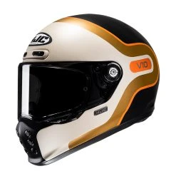 Wholesale ⌛ Fiber Hjc V10 Grape Helmet Grey Orange ????