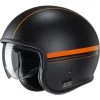 Coupon ???? Custom Hjc V30 Equinox Helmet Black Orange ???? -HJC Shop hjc v30quinox neroarancio