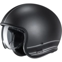 Hot Sale ???? Custom Hjc V30 Senti Helmet Black Silver ????
