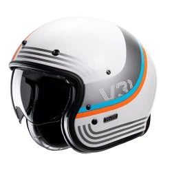 Discount ???? Custom Hjc V31 Byron Helmet Blue Orange ????