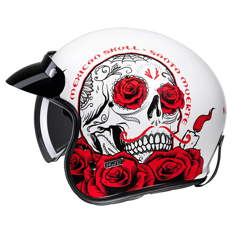Discount ???? Custom Hjc V31 Desto Helmet Red White ???? 4 Discount ???? Custom Hjc V31 Desto Helmet Red White ???? - Image 2