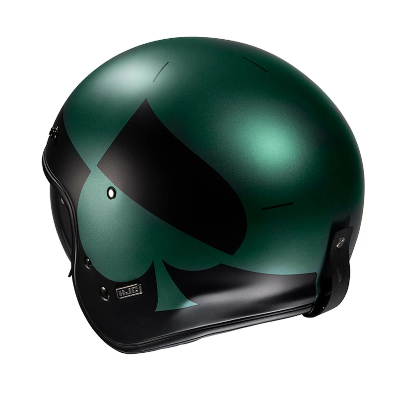 Outlet ???? Custom Hjc V31 Kuz Helmet Green Black ⭐ 5 Outlet ???? Custom Hjc V31 Kuz Helmet Green Black ⭐ - Image 3